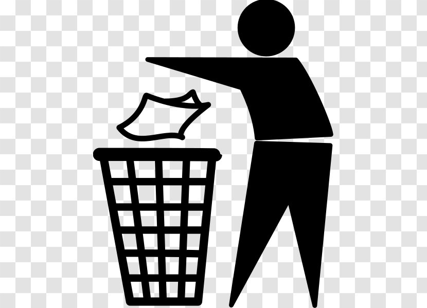 Tidy Man Rubbish Bins & Waste Paper Baskets Logo Clip Art - Human Behavior Transparent PNG