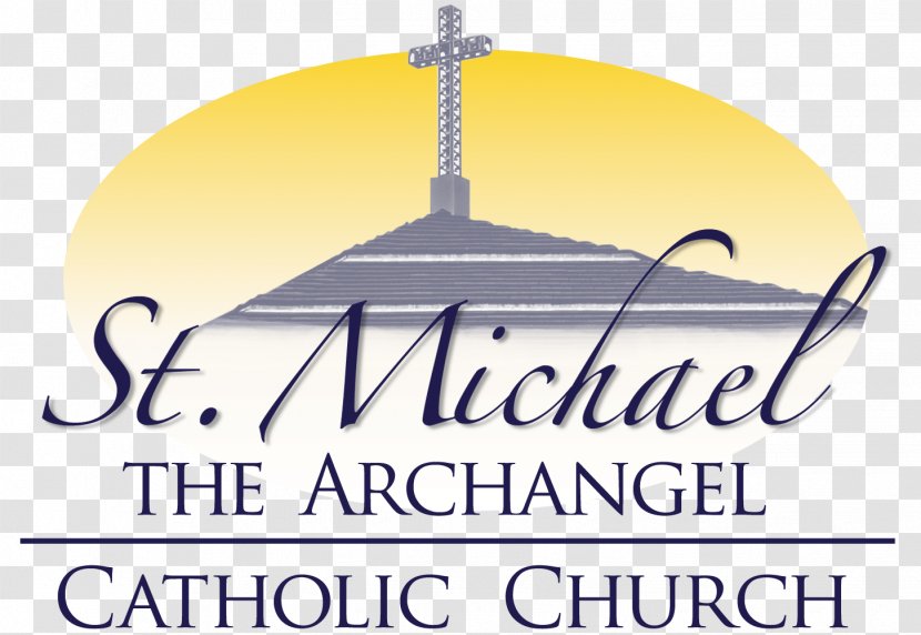 Michael Archangel Logo Saint Catholic Church - St. Transparent PNG