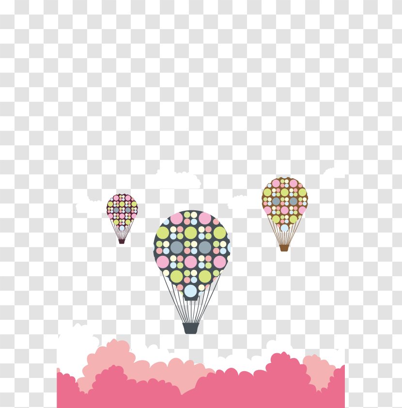 Flight Airplane Hot Air Balloon - Jewellery - Vector Transparent PNG