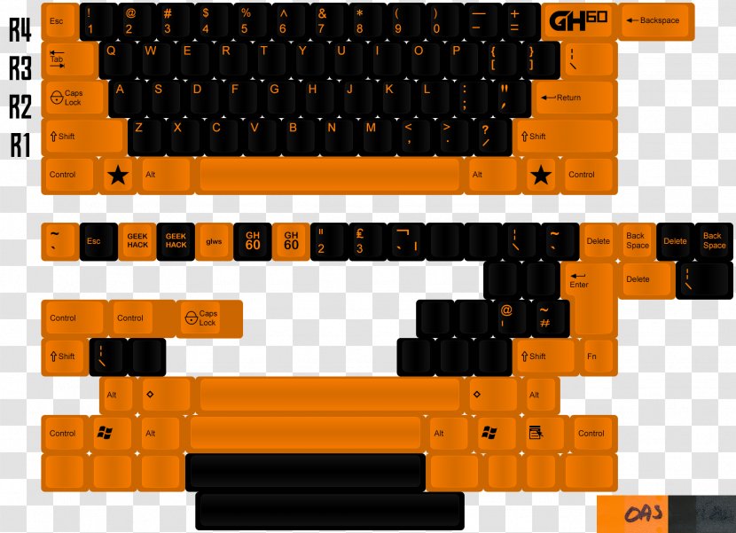 Keycap Computer Keyboard Model M Nostalgia Razer BlackWidow Ultimate 2013 Wired Transparent PNG