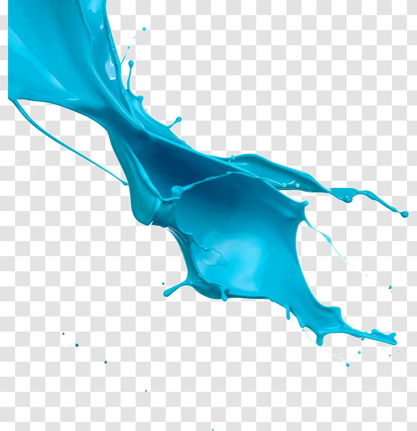Watercolor Painting Stock Photography Royalty-free - Printmaking - Blue Splash Transparent PNG