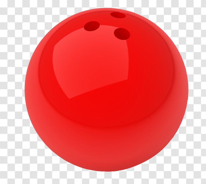 Circle - Ball - Red Bowling Transparent PNG