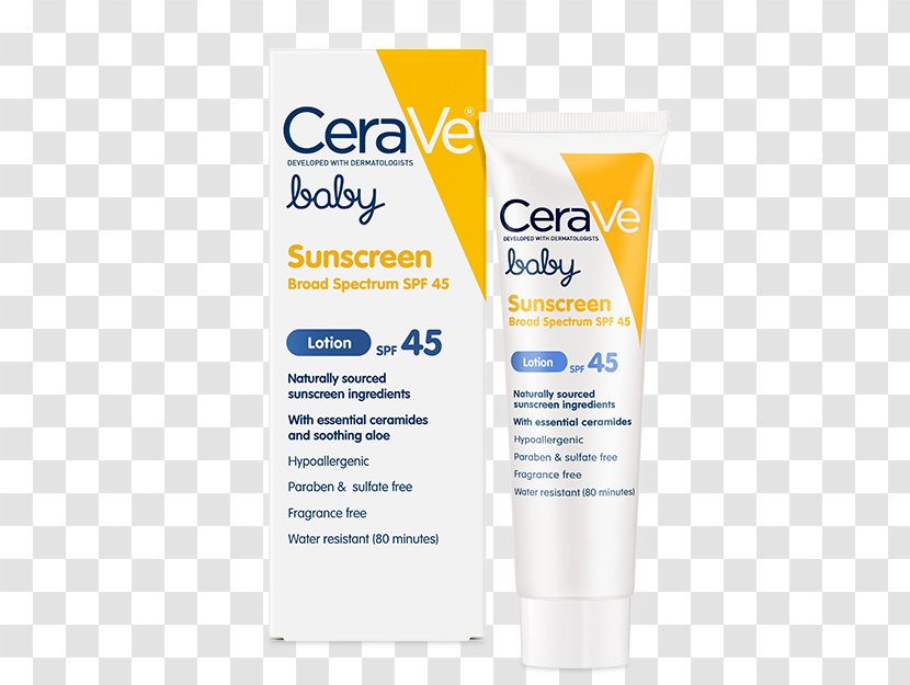 Sunscreen Lotion Factor De Protección Solar Moisturizer Coppertone - Cerave Healing Ointment - Cream Transparent PNG