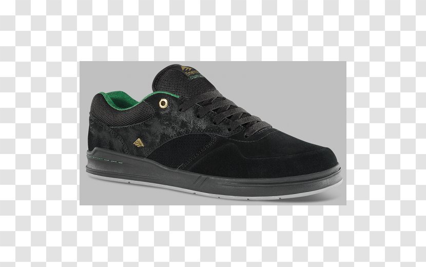 Skate Shoe Sneakers Emerica Suede - Sportswear - Black Transparent PNG