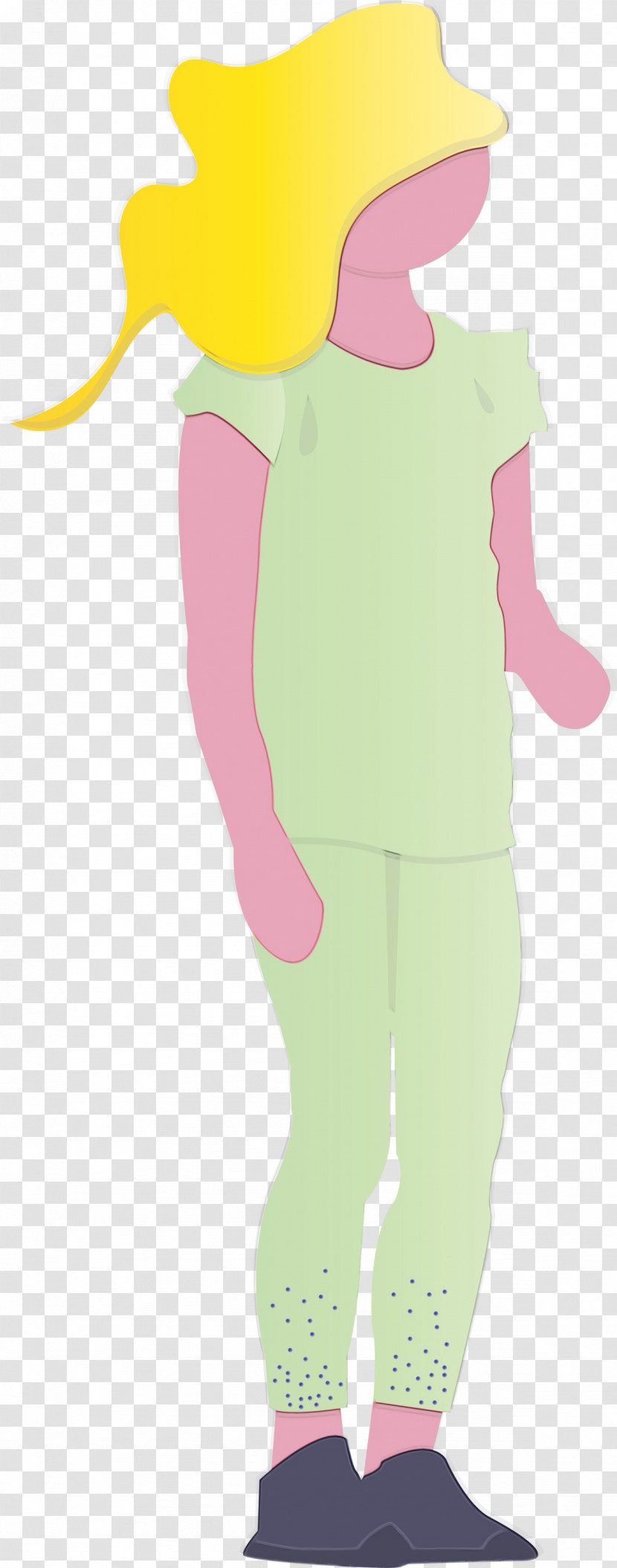 Pink Yellow Costume Smile Transparent PNG