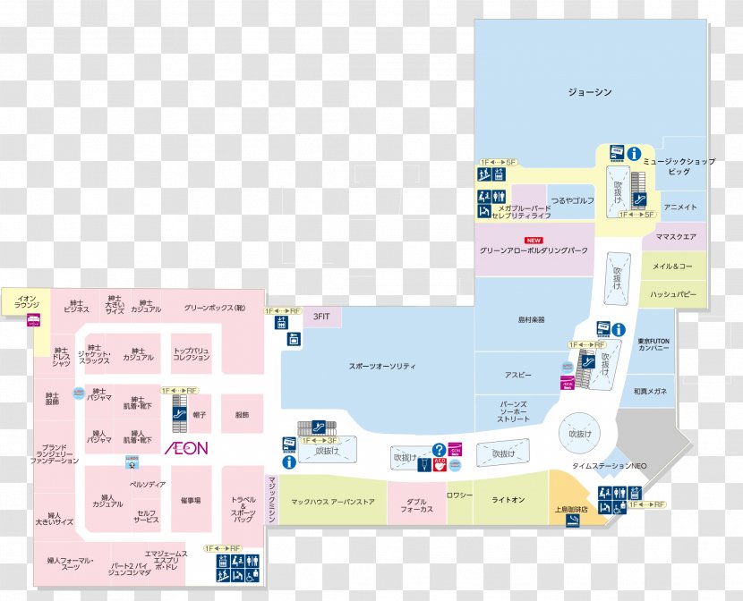 Aeon Mall Funabashi Brand Organization Æon Group - Adobe PDF Transparent PNG