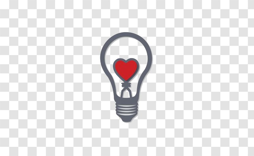 Download Clip Art - Valentines Day - Light Bulb Deductible Element Transparent PNG