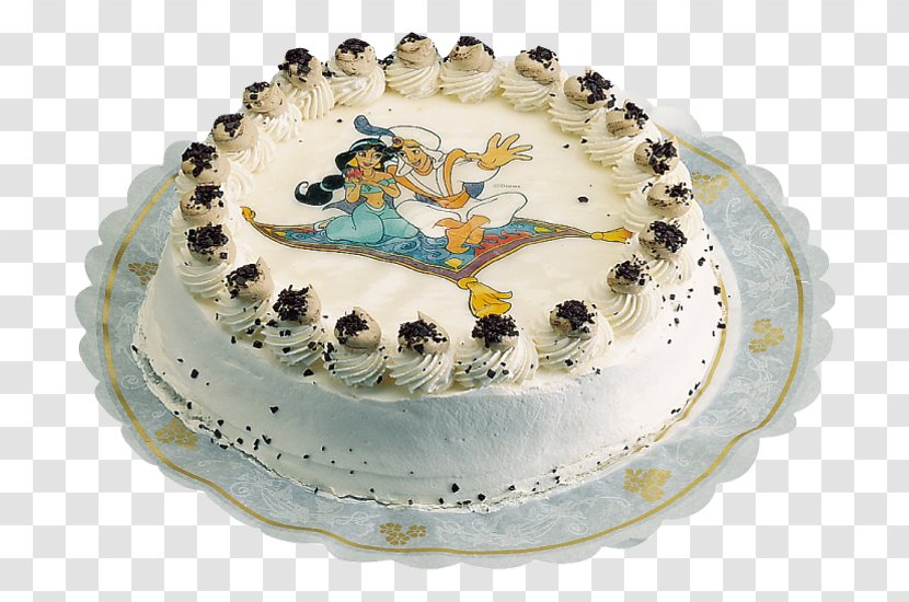 Buttercream Cream Pie Torte Cake Decorating Royal Icing - Dishware Transparent PNG