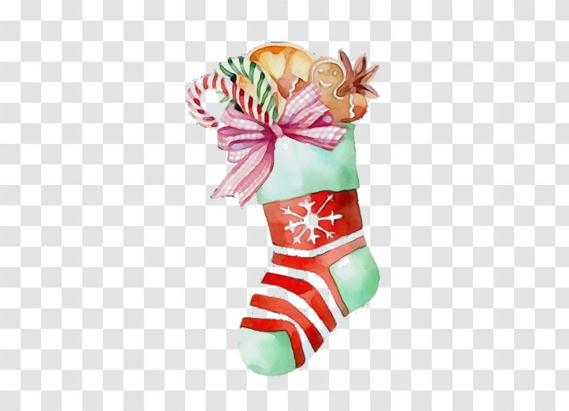 Christmas Stocking Transparent PNG