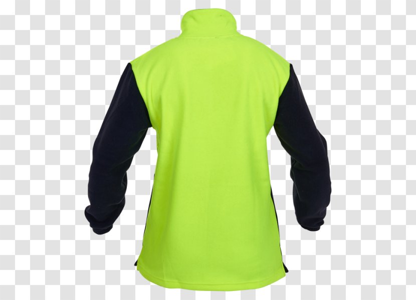 Long-sleeved T-shirt Shoulder Jacket - Neck - Polar Fleece Transparent PNG