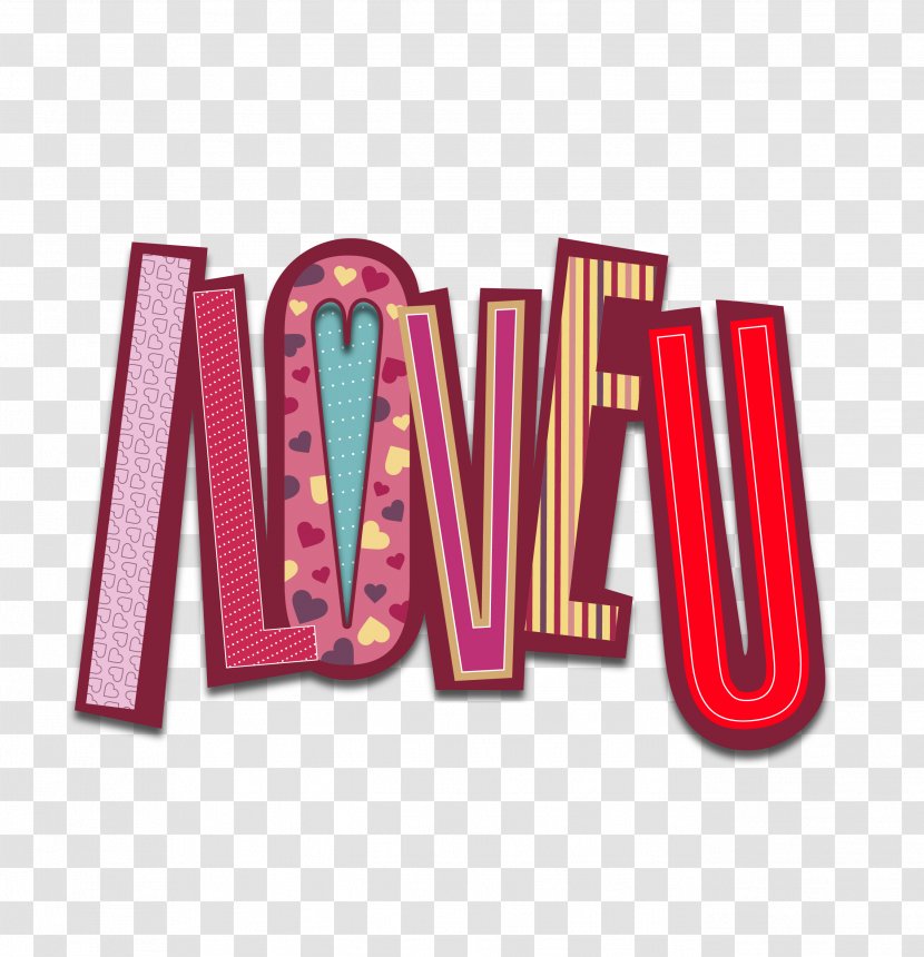 Typeface Clip Art - Love - I You Transparent PNG