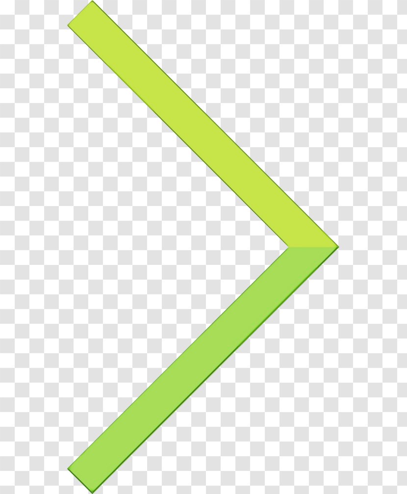 Green Line Triangle Clip Art - Watercolor Transparent PNG