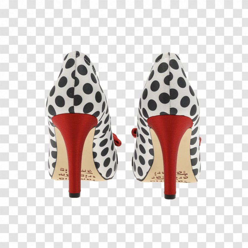 High-heeled Shoe Polka Dot - Footwear - Design Transparent PNG