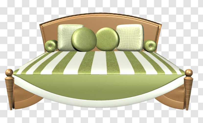 Bed Frame Pillow Sheet - Green - Comfortable Transparent PNG