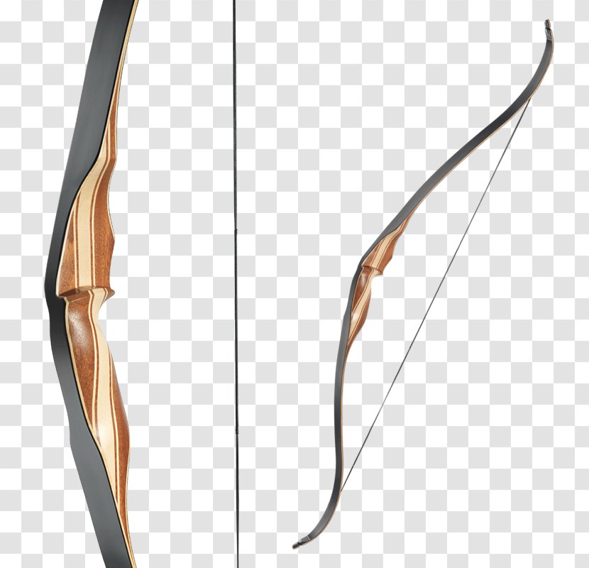 Longbow Recurve Bow Archery Hunting - Bear Arrows Tips Transparent PNG