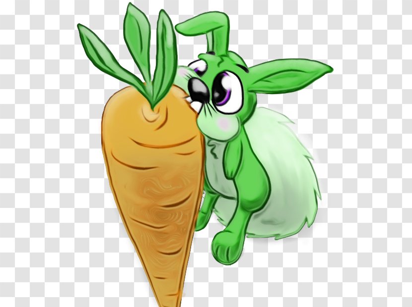 Easter Bunny - Paint - Plant Food Transparent PNG
