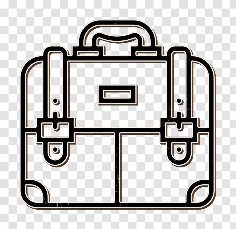 Business Icon Bag Icon Briefcase Icon Transparent PNG