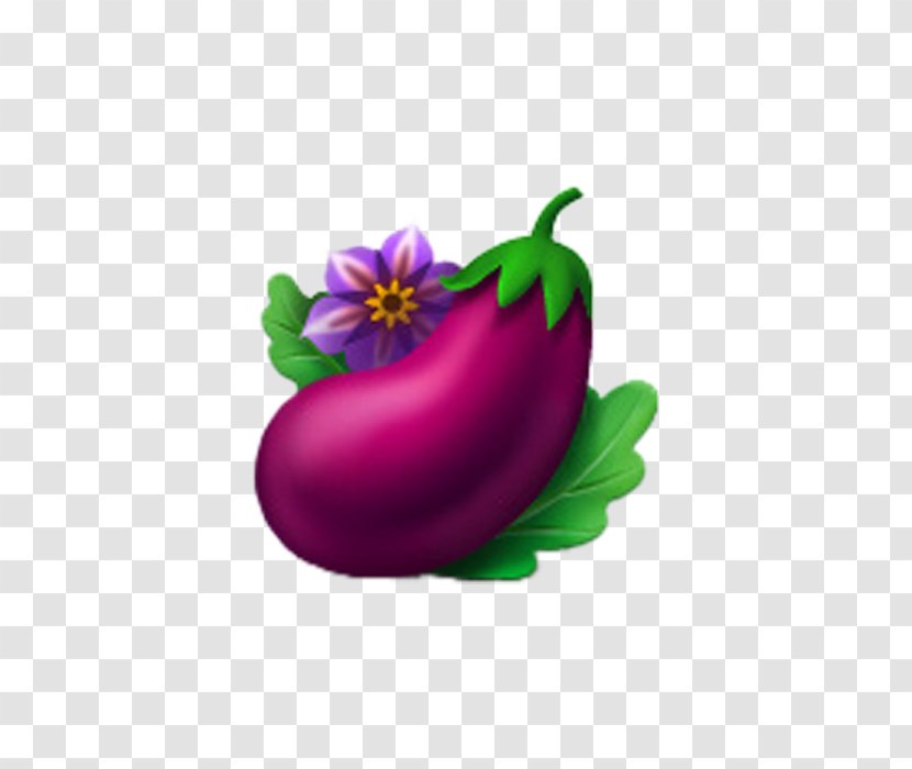 Vegetable Eggplant Icon - Auglis - Hand-painted Cartoon Transparent PNG