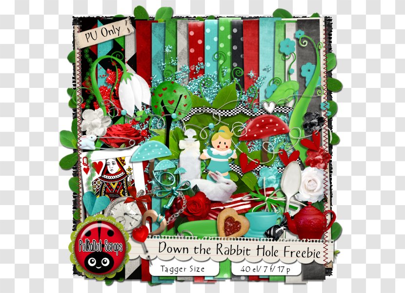 Christmas Ornament Character Tree Fiction - Rabbit Hole Transparent PNG