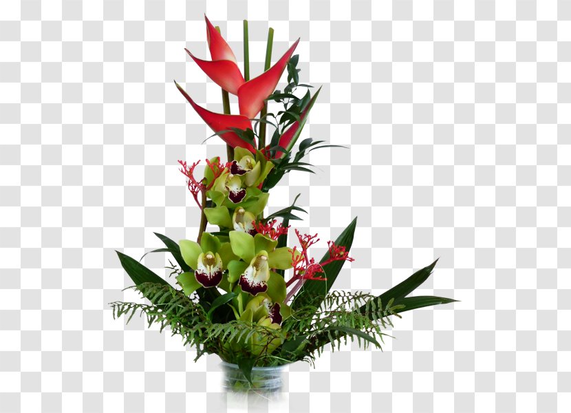 Flower Bouquet Red Floral Design - Arrangement - Decoration Transparent PNG