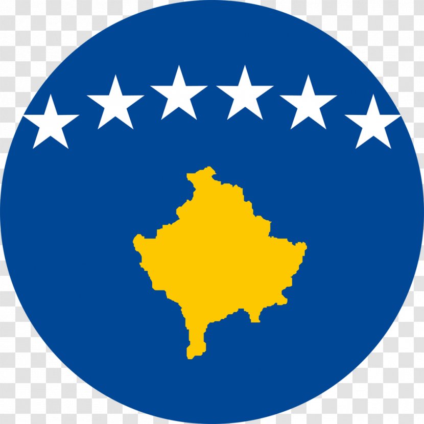 Flag Of Kosovo 2008 Declaration Independence Serbia - Gallery Sovereign State Flags Transparent PNG