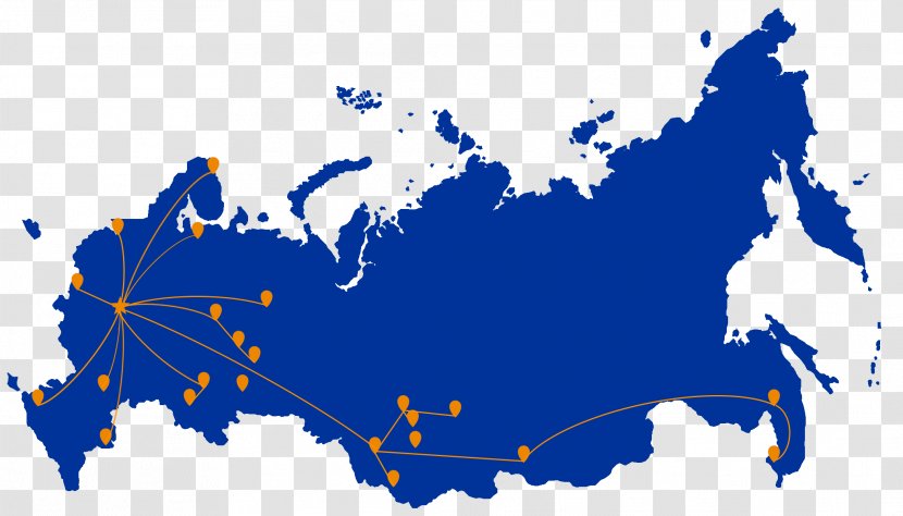 North Caucasus Siberia European Russia Krais Of Map Transparent PNG