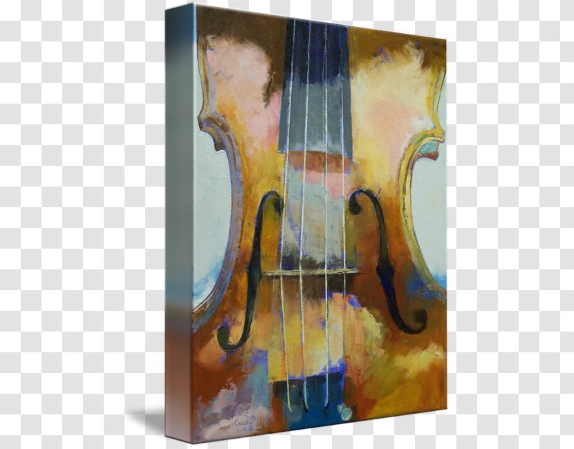 Violin Viola Cello Double Bass Painting - String Instrument - Watercolor Transparent PNG