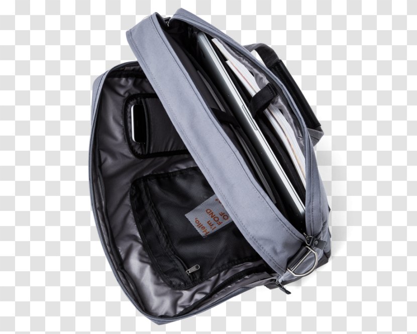 Handbag Leather Baggage Delta Air Lines - Graphite - Work Bag Transparent PNG