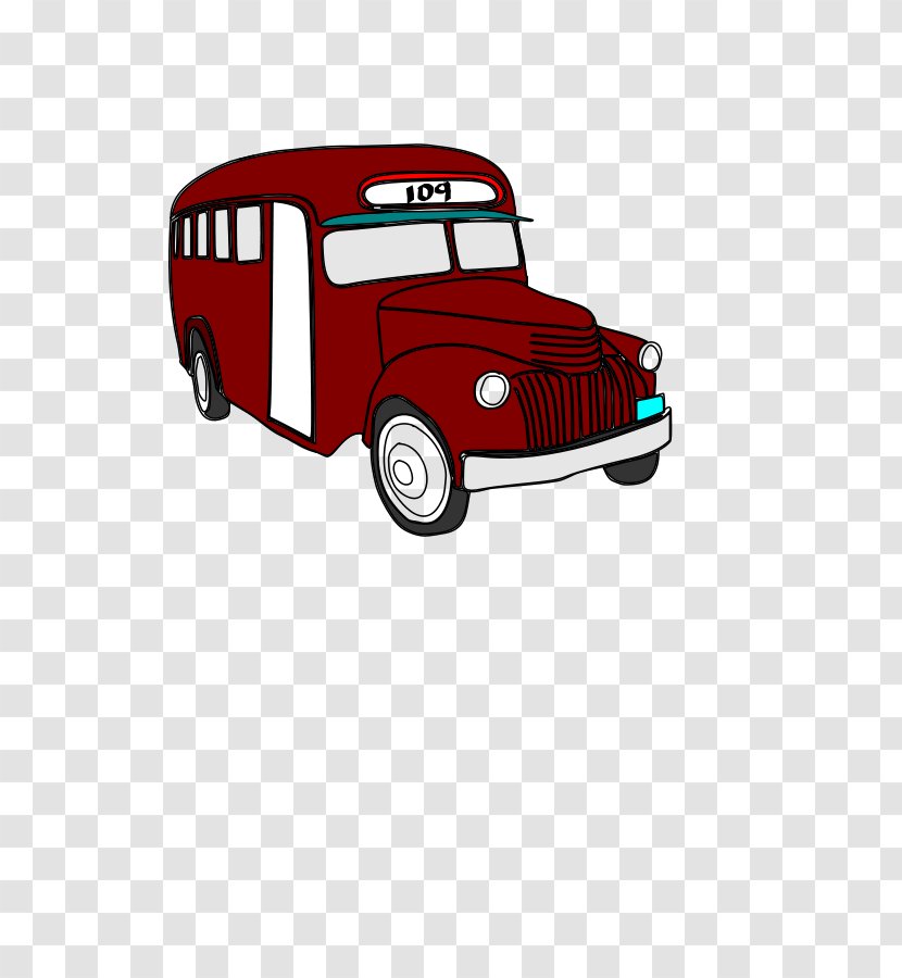 School Bus Clip Art - Motor Vehicle - Vector Transparent PNG