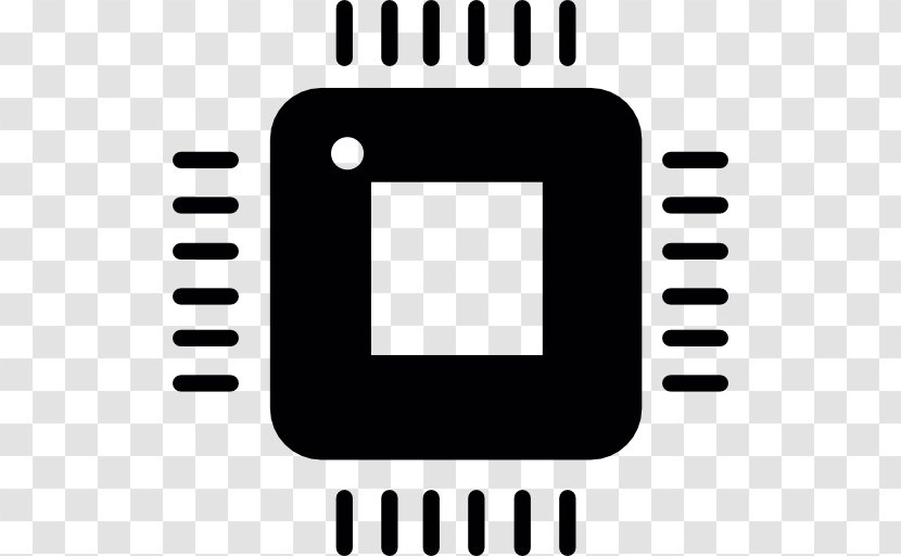 Central Processing Unit Microprocessor Integrated Circuits & Chips - Rectangle - Computer Chip Transparent PNG