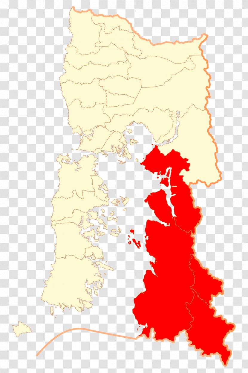 Palena Map Chaitén Province Wikipedia - Los Lagos Region Transparent PNG