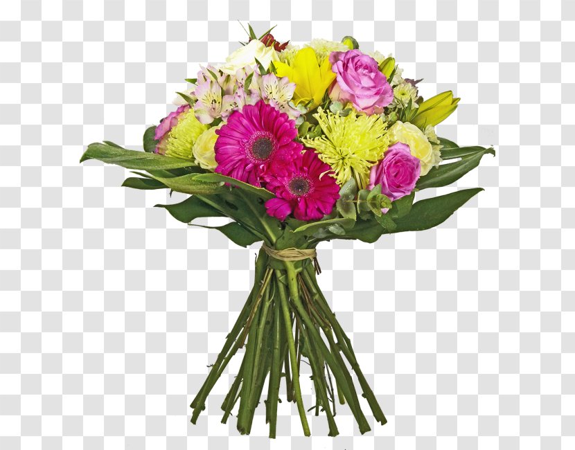 Flower Bouquet Gift Cut Flowers Floral Design - Arrangement - Florist Transparent PNG