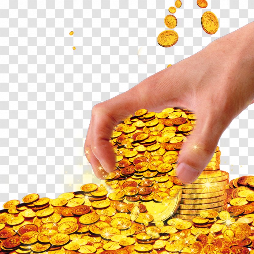 Gold Coin Download - A Lot Of Coins Transparent PNG