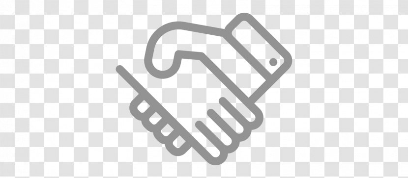 Trade Business Service Price Project - Black And White - Handshake Transparent PNG