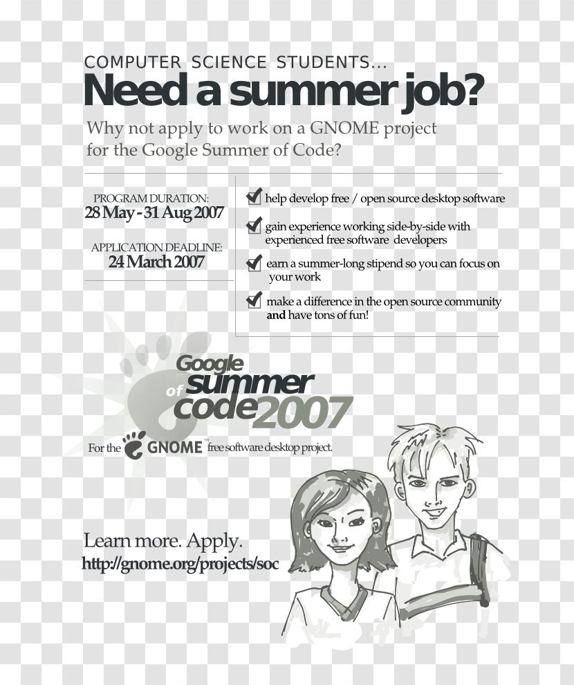 Google Summer Of Code Project Free Software - Watercolor Transparent PNG