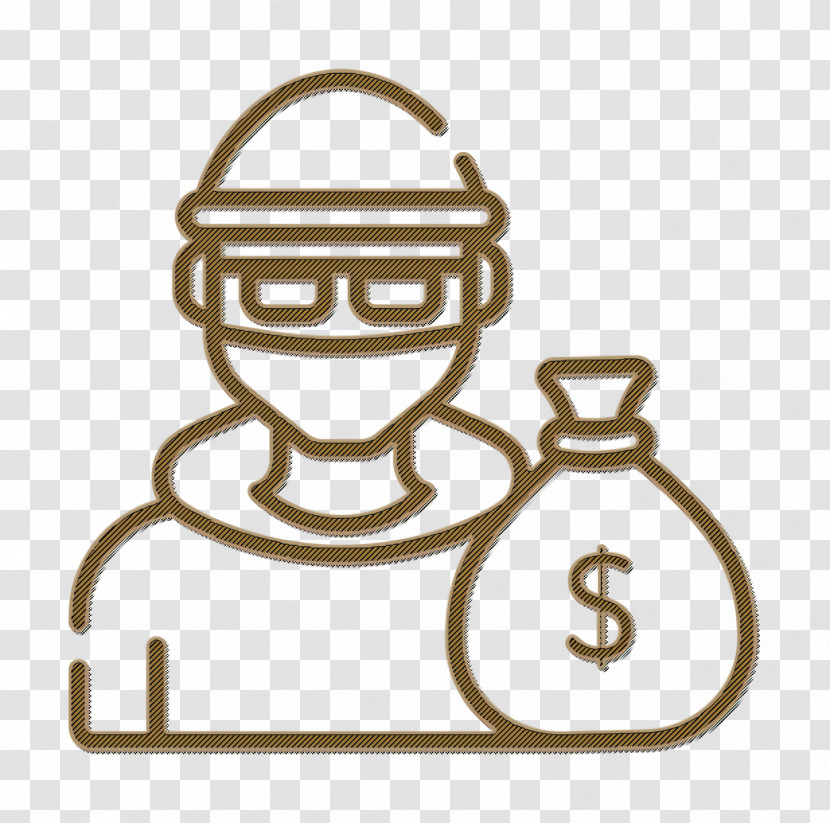 Thief Icon Robber Icon Crime Investigation Icon Transparent PNG