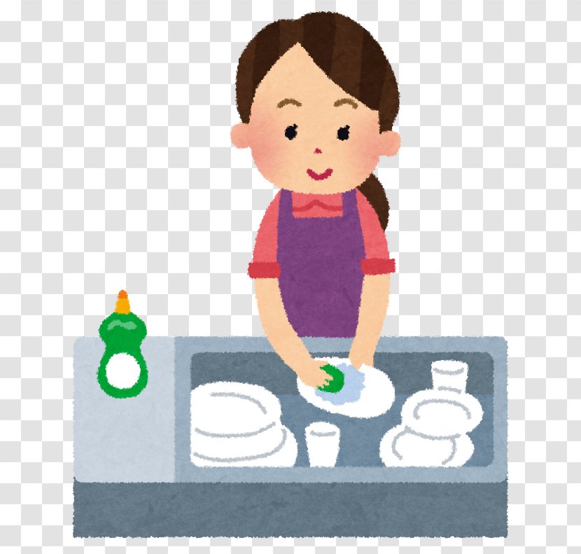 Dishwasher Washing Kitchen Tableware Detergent - Human Behavior Transparent PNG