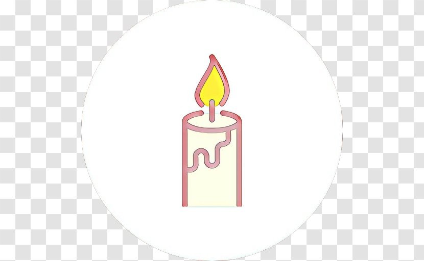 Birthday Cake - Pink - Candle Symbol Transparent PNG