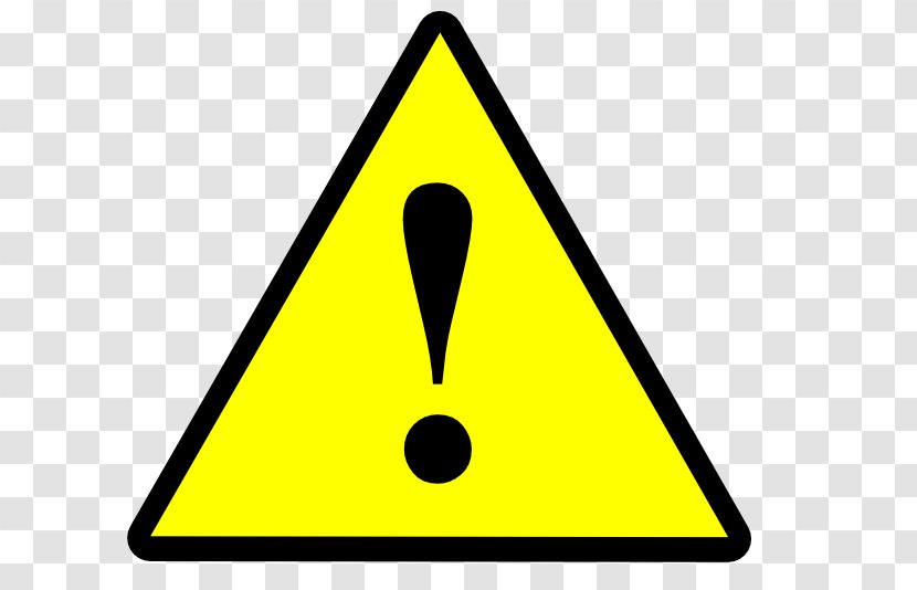 Warning Sign Barricade Tape Hazard Yellow Clip Art - Symbol - Caution Border Transparent PNG