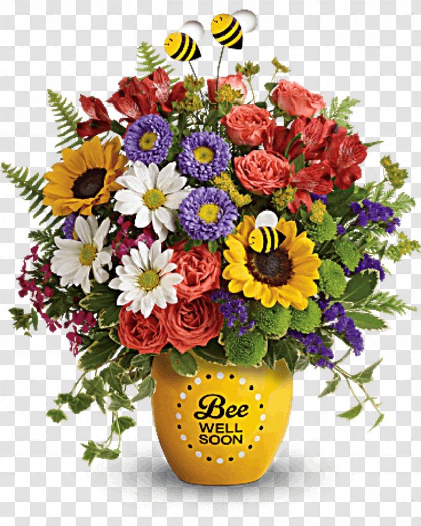 Floristry Flower Bouquet Delivery Floral Design - Yellow Transparent PNG