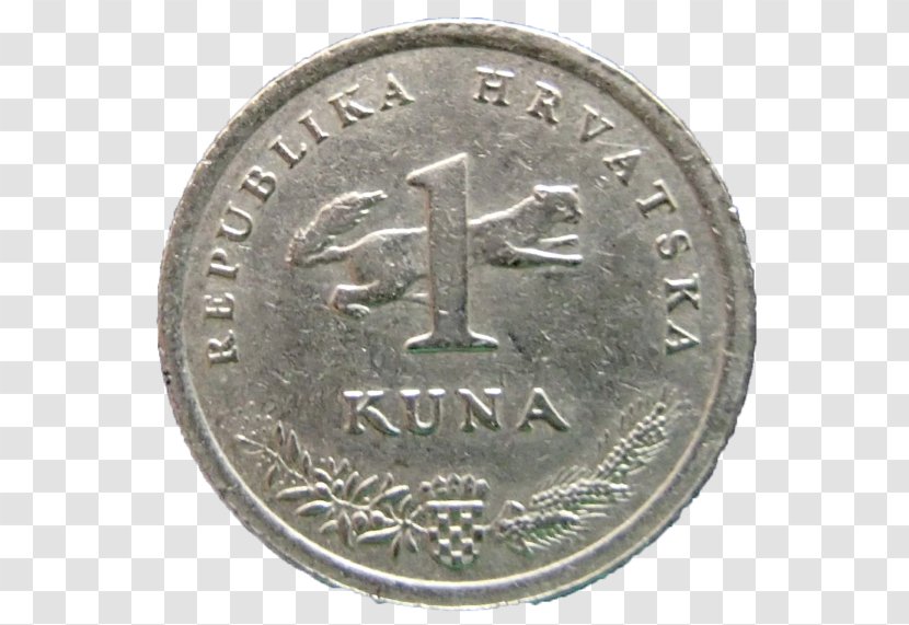 Coin Croatian Kuna Exchange Rate Currency Foreign Market - Euro Transparent PNG