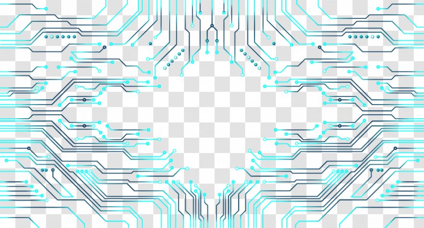 Graphic Design Clip Art - Rectangle - Electronic Circuit Board Pattern Vector Transparent PNG