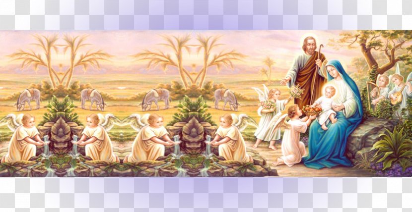 Christmas Child Jesus Infant Holy Family - Depiction Of Transparent PNG
