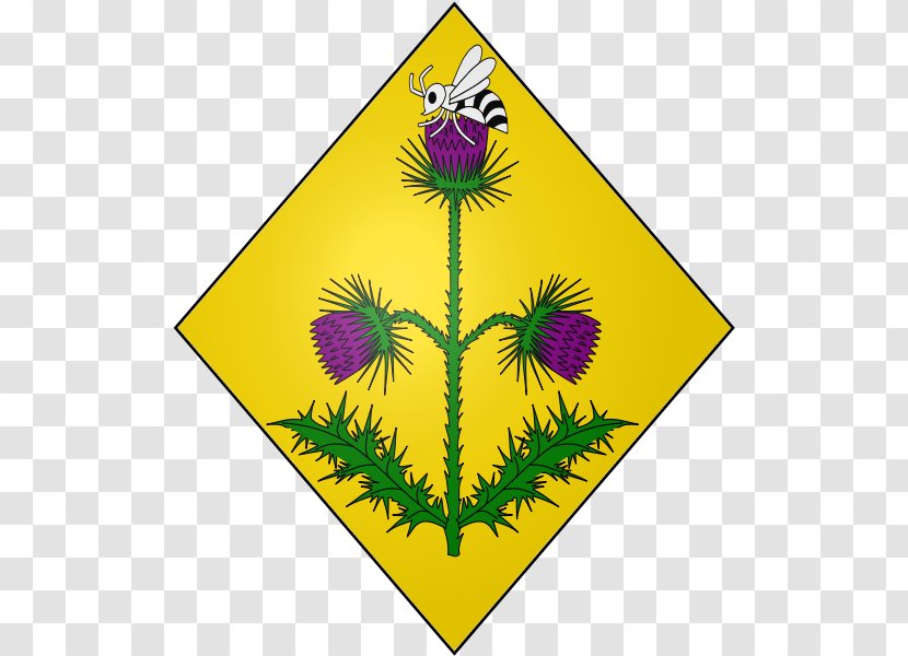 Lozenge Heraldry Coat Of Arms Escutcheon Charge - Flowering Plant - Yellow Transparent PNG
