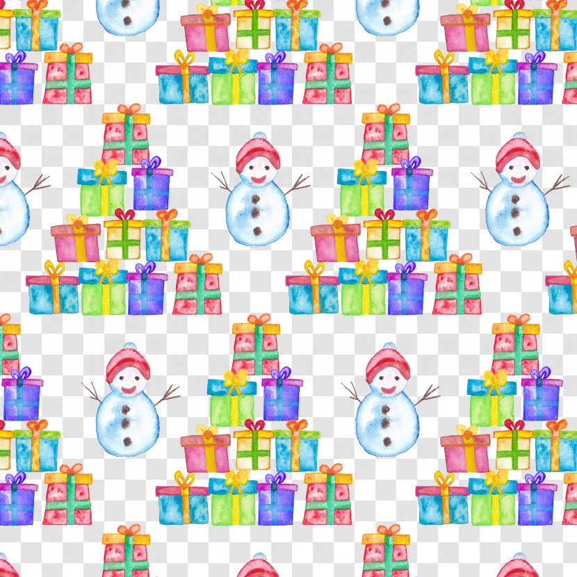 Christmas Gift Icon - Area - Creative Floral Vector Material Transparent PNG
