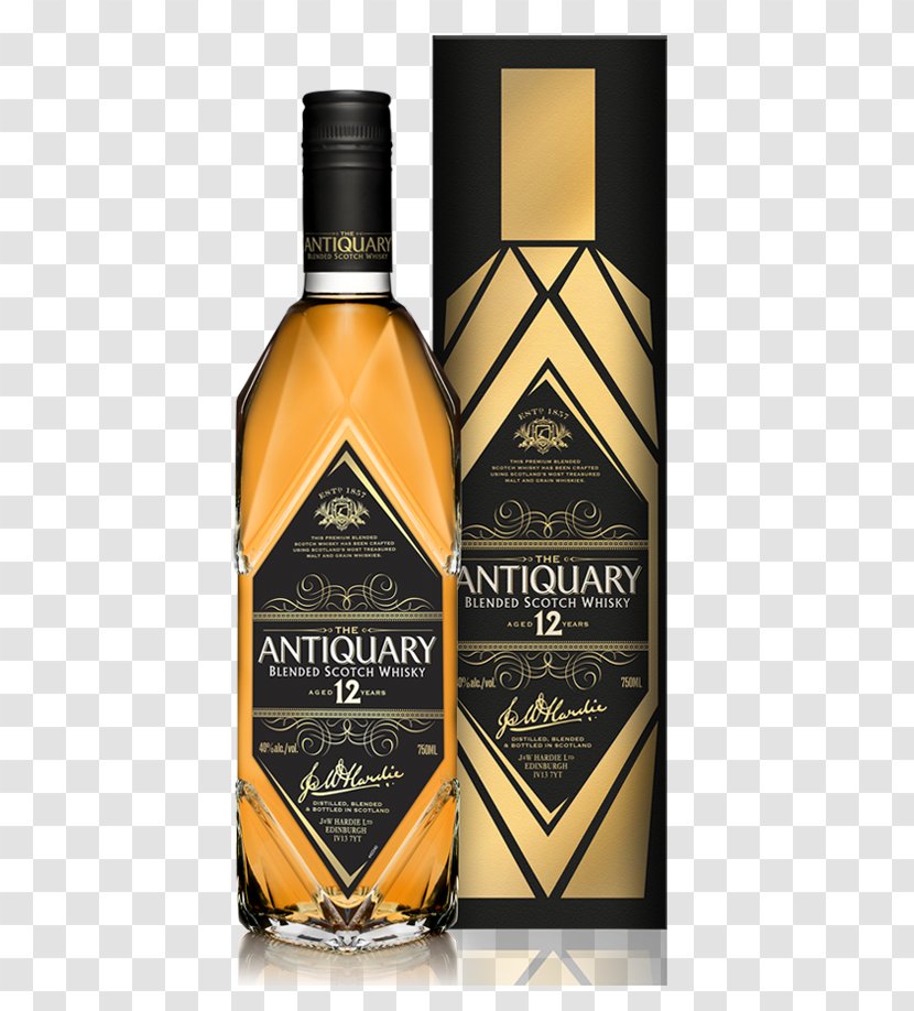 Scotch Whisky Blended Whiskey Single Malt - Liqueur Transparent PNG