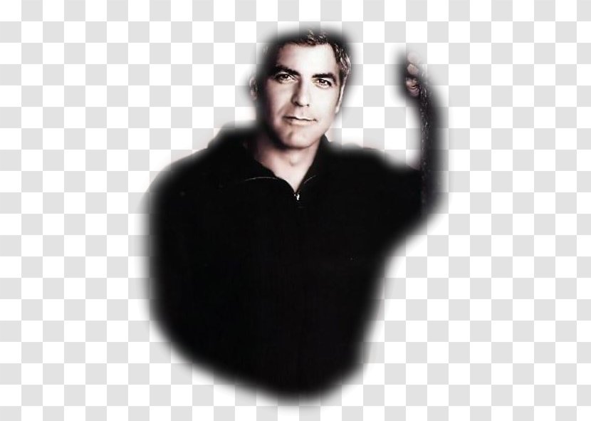 George Clooney Portrait Chin Neck Hair Transparent PNG