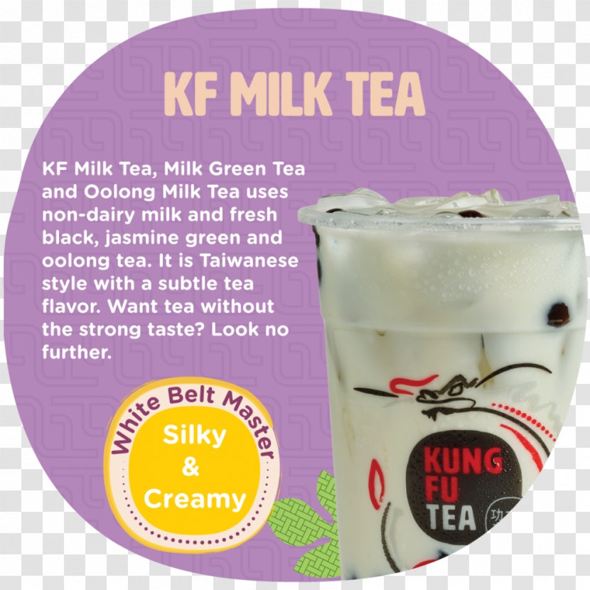 Bubble Tea Milk Kung Fu Oolong - Food Transparent PNG