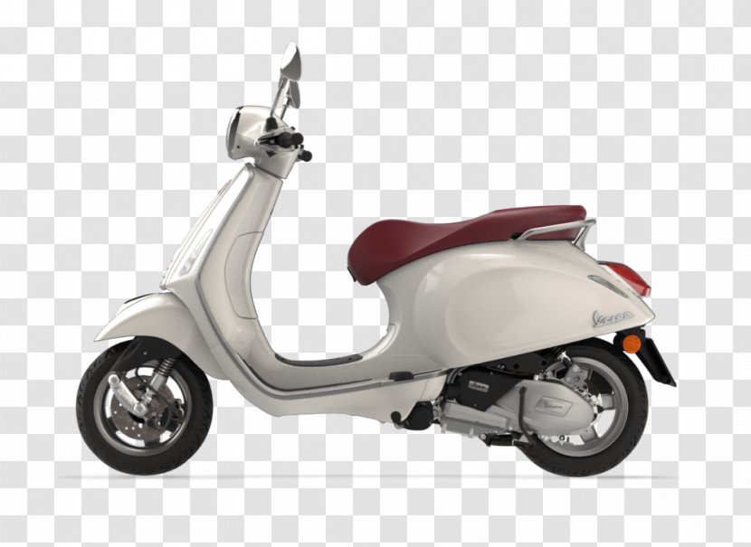 Scooter Piaggio Vespa Primavera Motorcycle - Wheel Transparent PNG