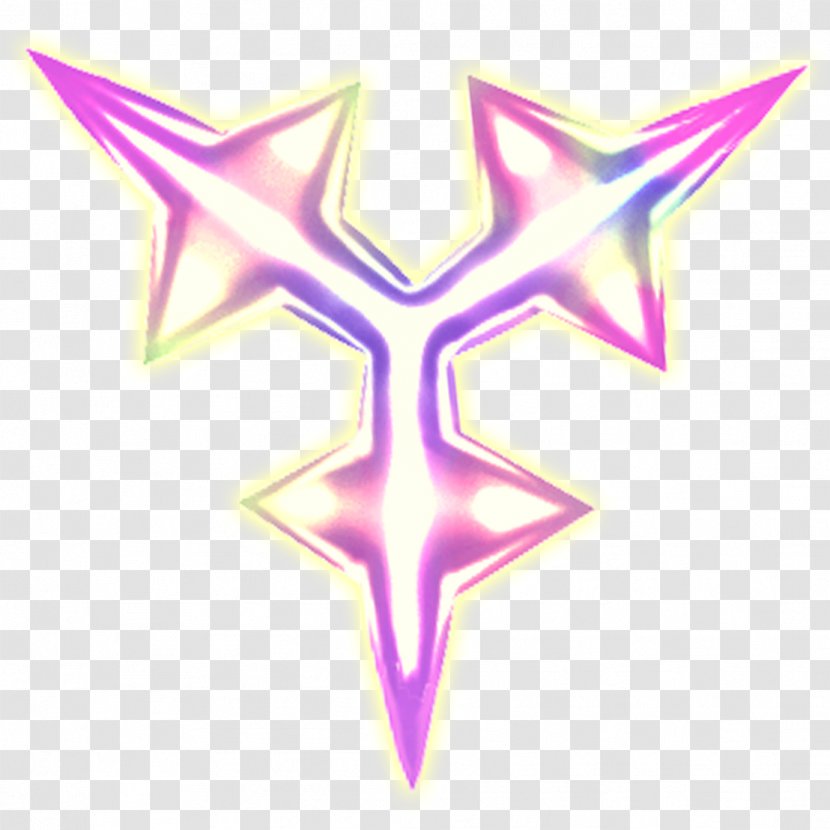 Pink M Line Star Font - Gui Game Elements Transparent PNG